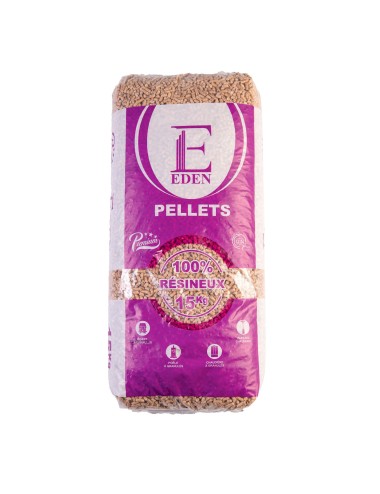 EDEN PELLETS PREMIUM DIN+ sac de 15 kg